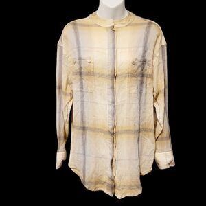2/$20 Vintage flannel buttons down shirt Size: Small